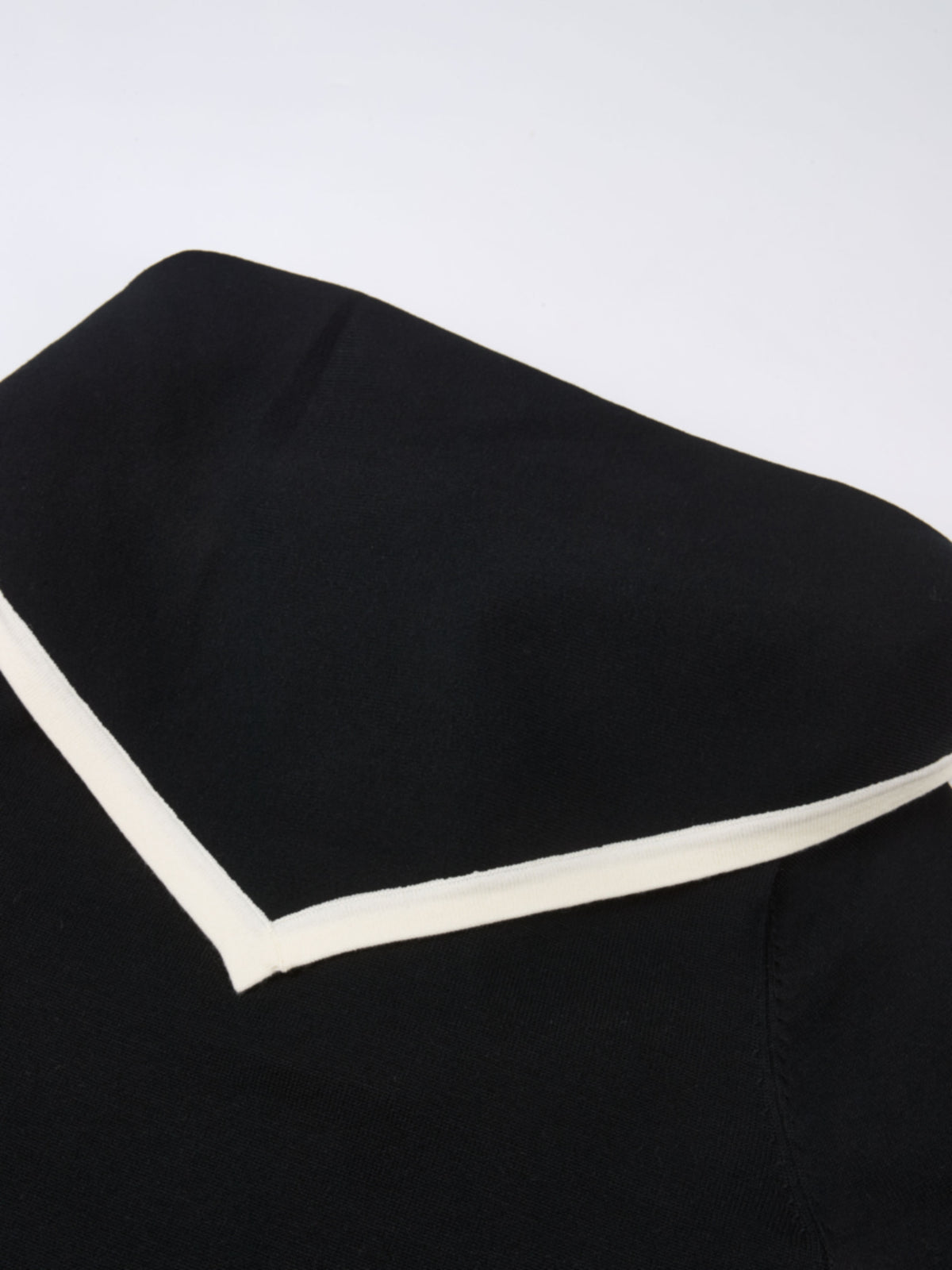 Shawl Collar Sweater - Black