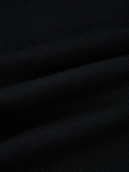 Shawl Collar Sweater - Black