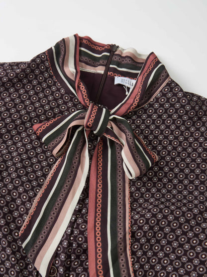 Katie Dress - Geo Boarder