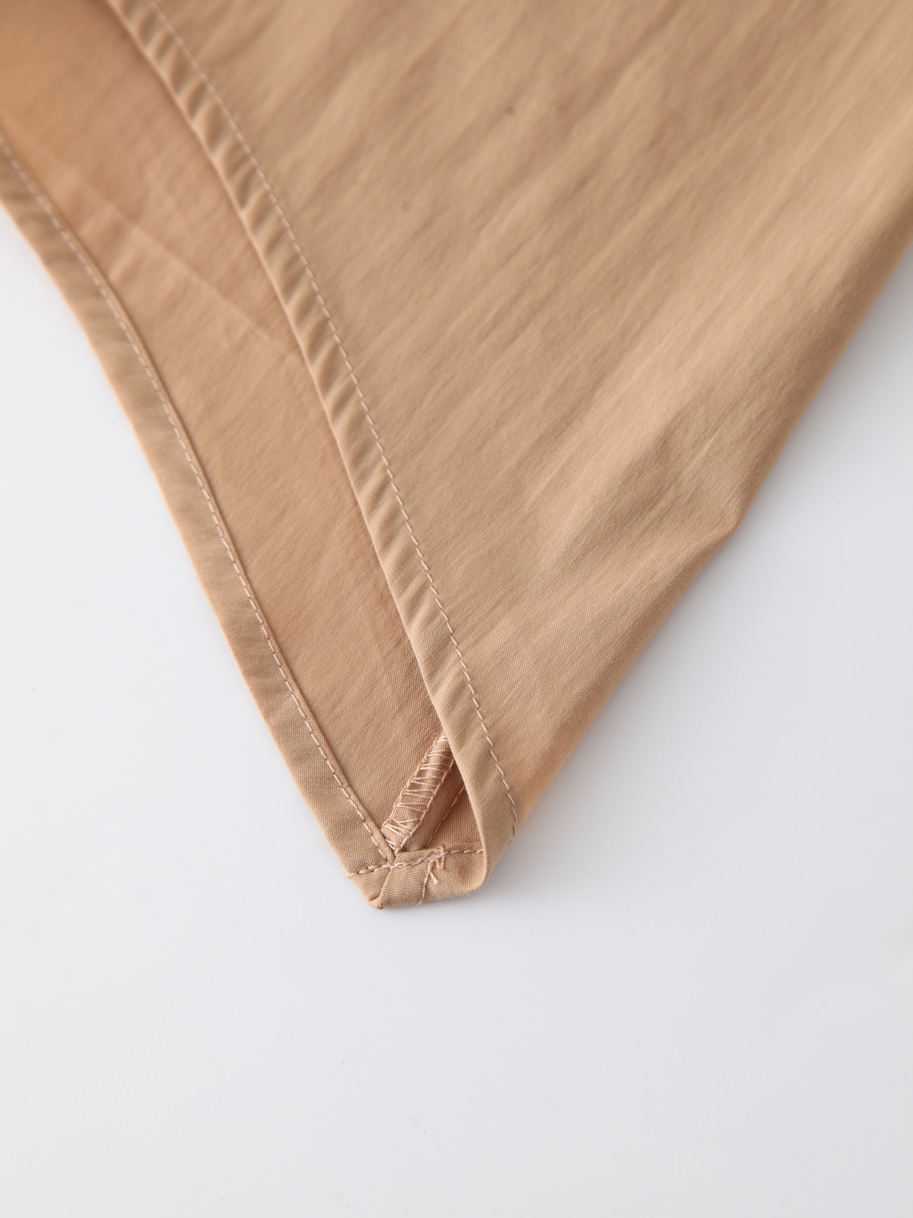 Buckle Cargo Skirt-Tan