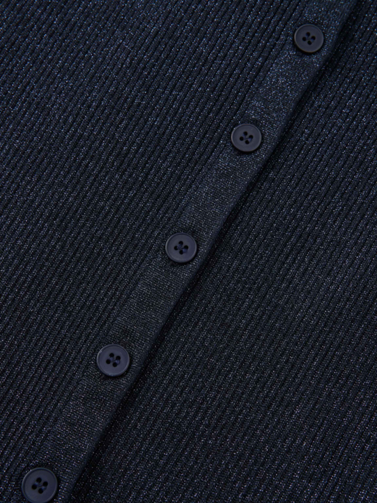Lurex Cardigan - Blue