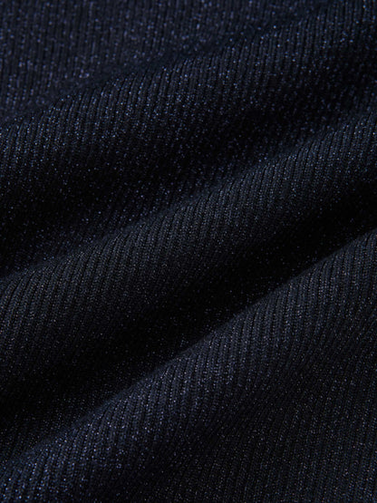 Lurex Cardigan - Blue