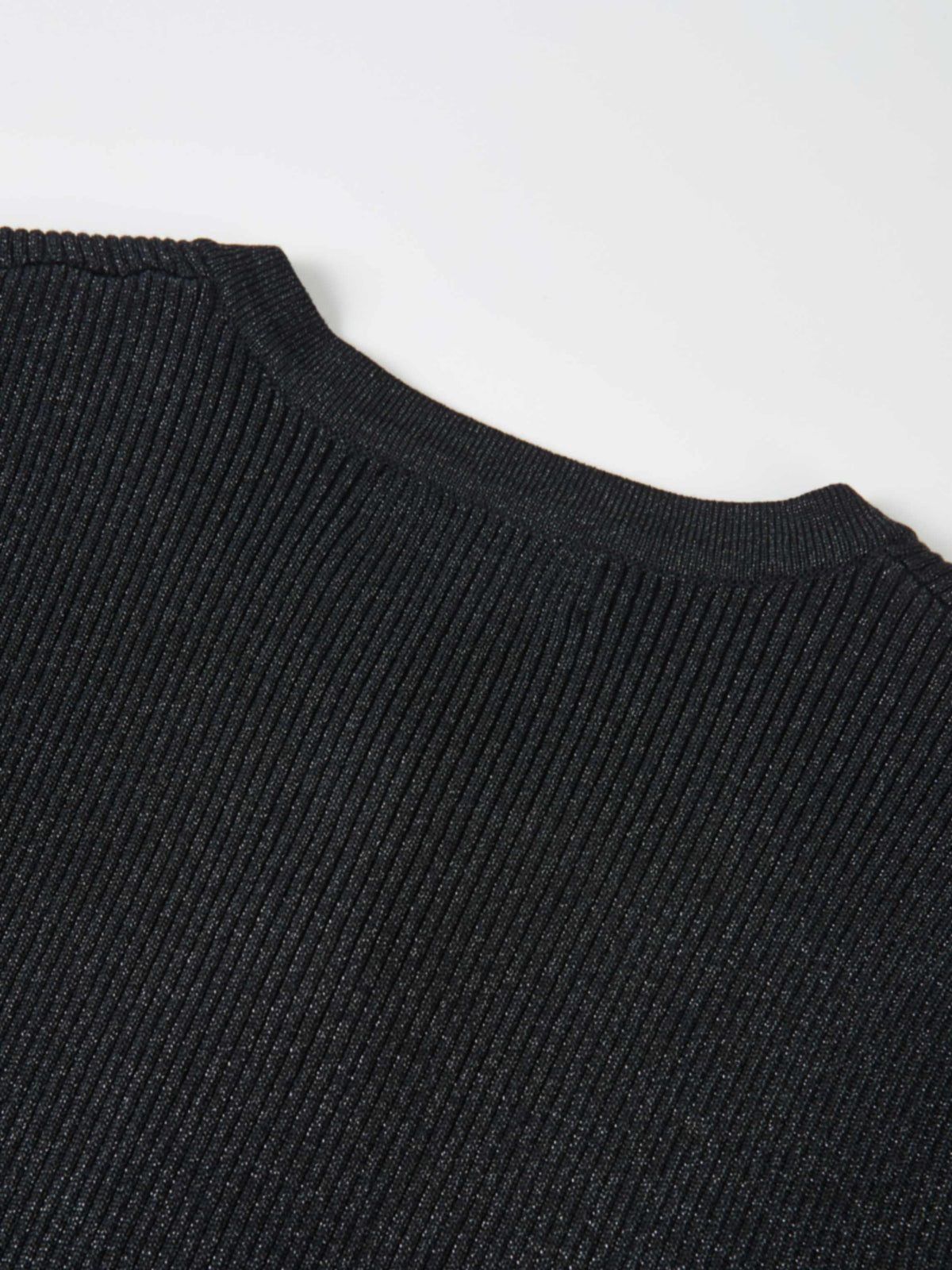 Lurex Cardigan - Black