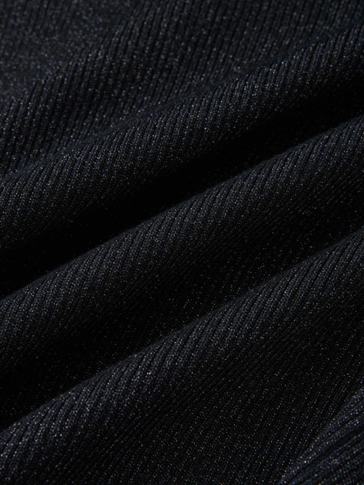 Lurex Cardigan - Black
