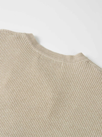 Lurex Cardigan - Cream