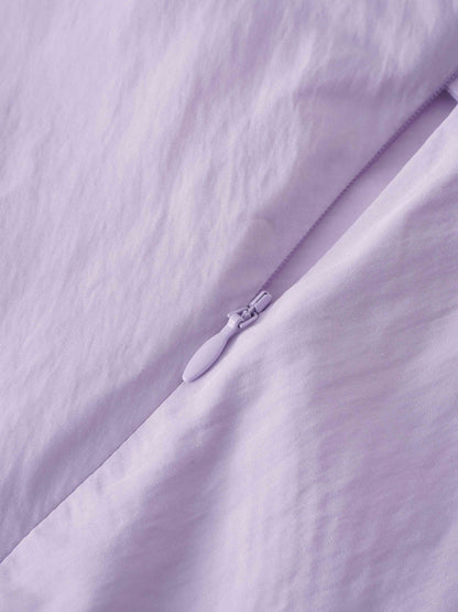 Crinkle Skirt 37"-Lavender