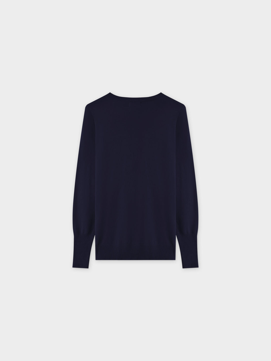 Basic Crew Sweater LS-Dark Navy