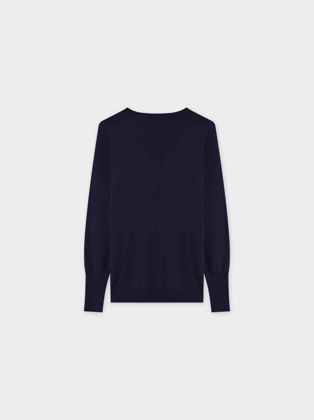 Basic Crew Sweater LS-Dark Navy