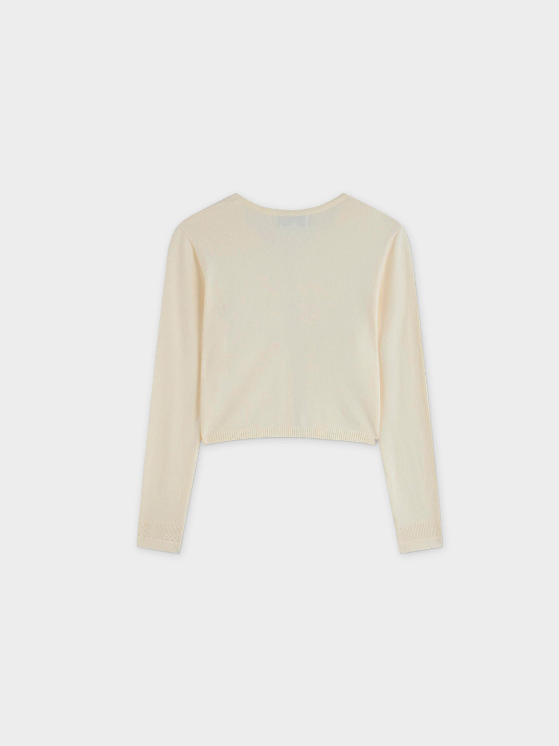 FLAT SHRUG-CREAM