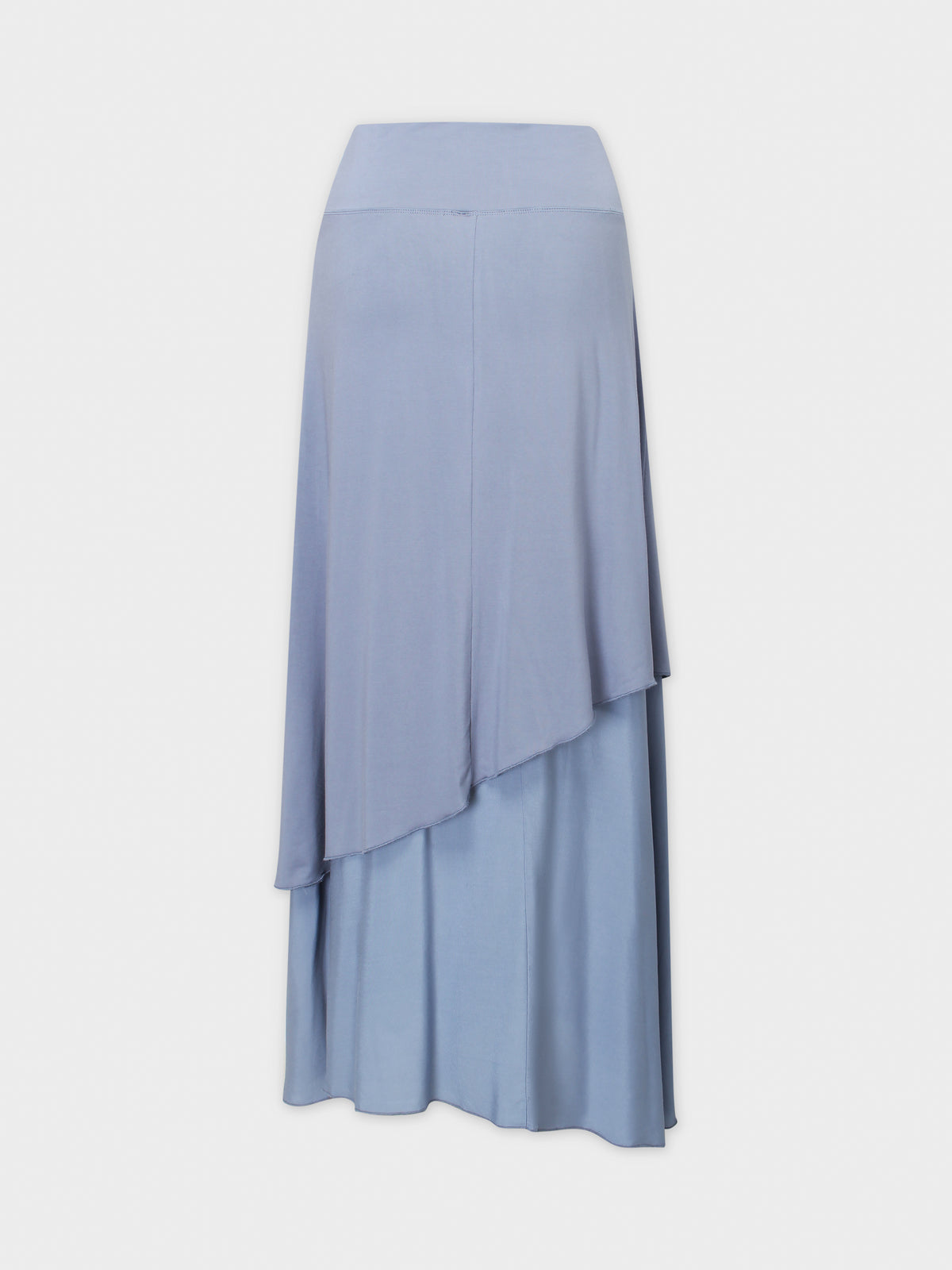 DOUBLE LAYER SKIRT-BLUE