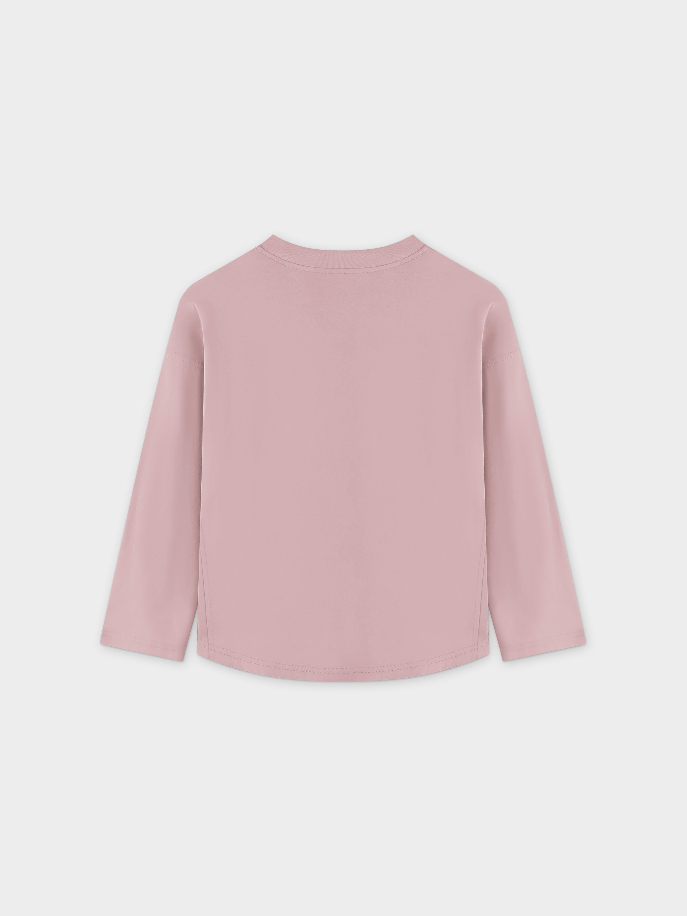 CAMISETA OVERSIZE-ROSA SUAVE