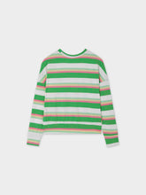 Striped Bomber-Green/Pink