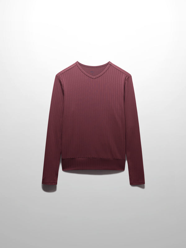 Ribbed High V Bomber-Rust