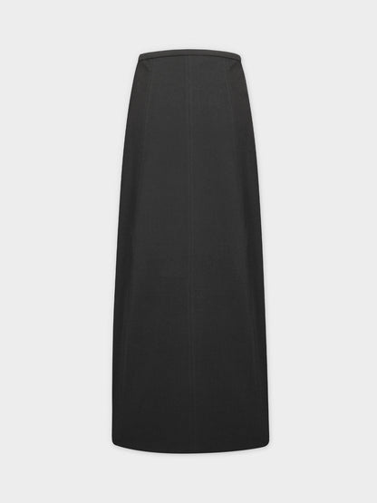 The Basic Flare Skirt 37"-Black