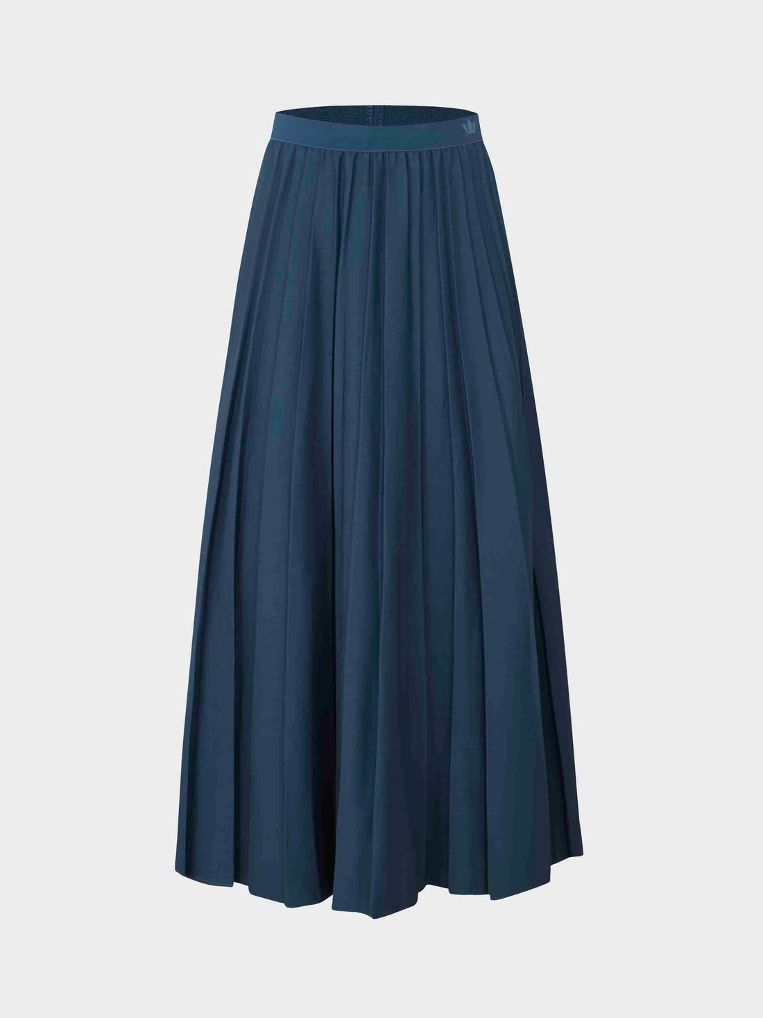 Pleated Skirt 37&quot;-Mallard Blue