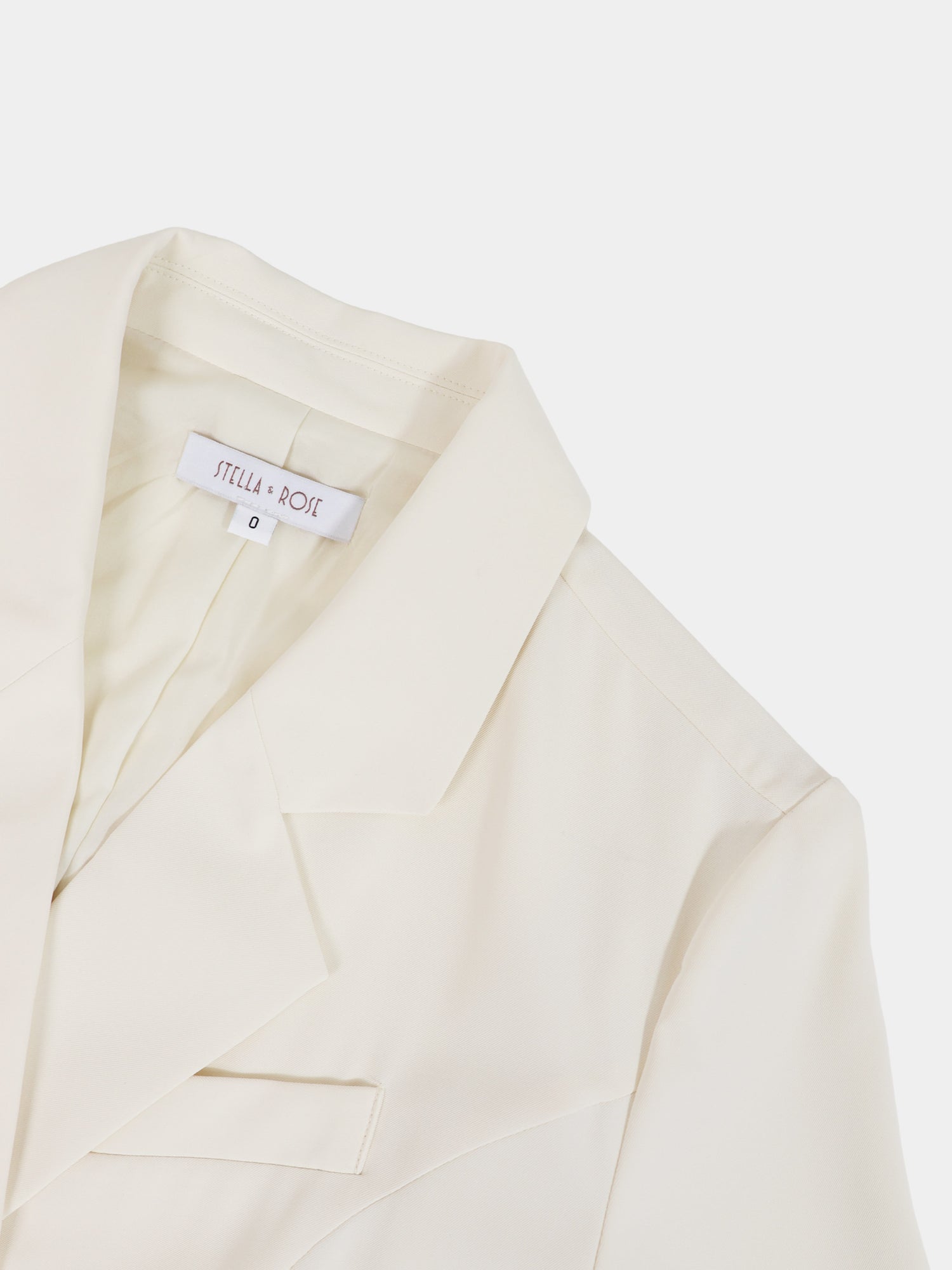 Side Tie Pleat Wrap Dress-Cream