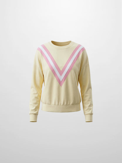 Varsity Bomber-Yellow/Pink