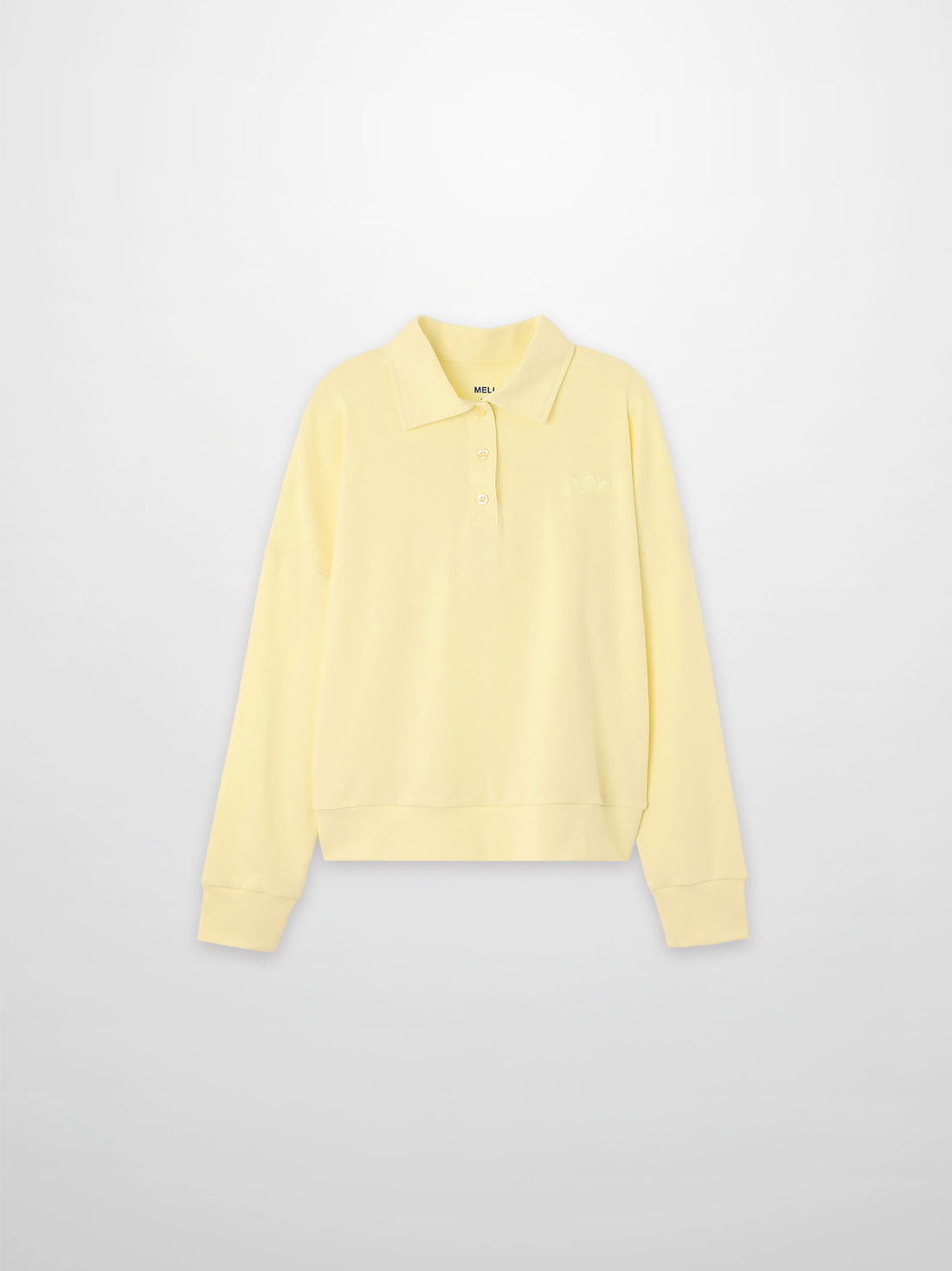 Collared Bomber Tee-Yellow