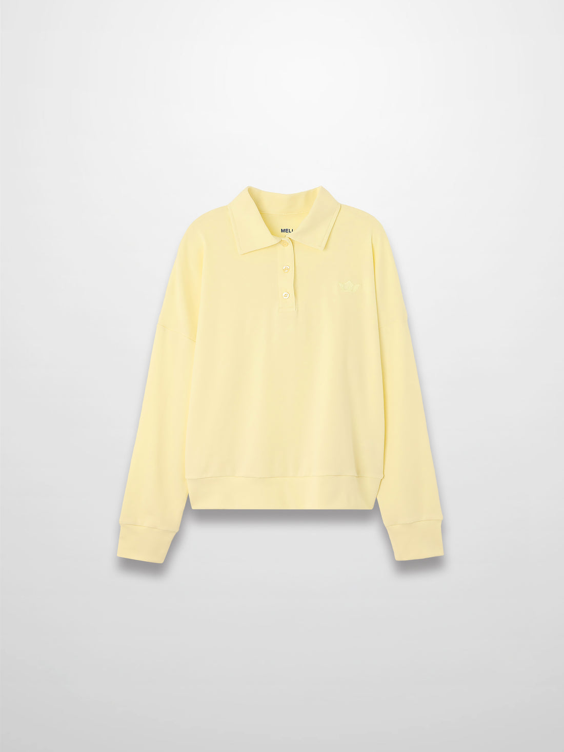 Collared Bomber Tee-Yellow