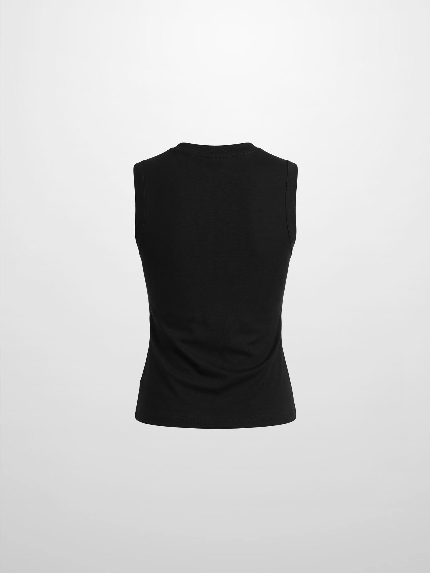 Sleeveless Tee-Sketch Flower