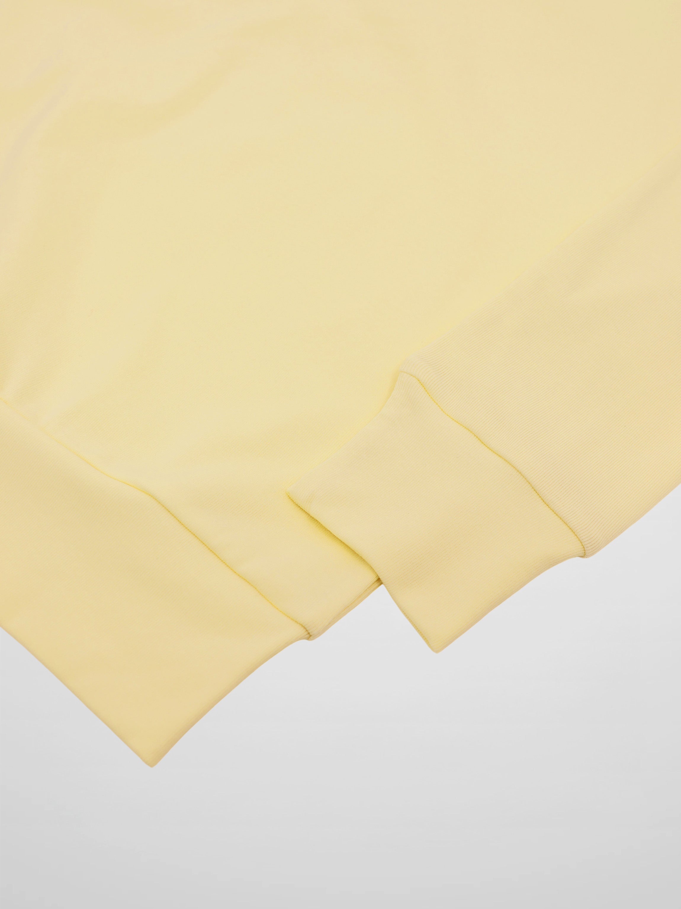 Collared Bomber Tee-Yellow