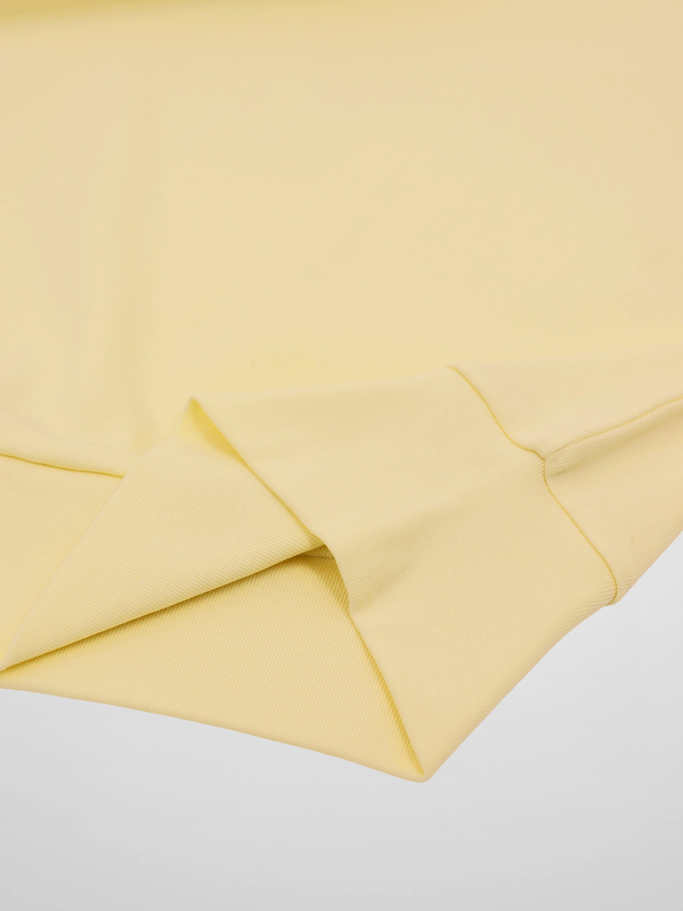 Collared Bomber Tee-Yellow