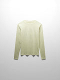 CLASSIC TEE LONG SLEEVE-YELLOW HEATHERED