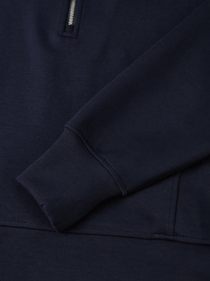 Scuba Half Zip Sweatshirt - Dark Navy