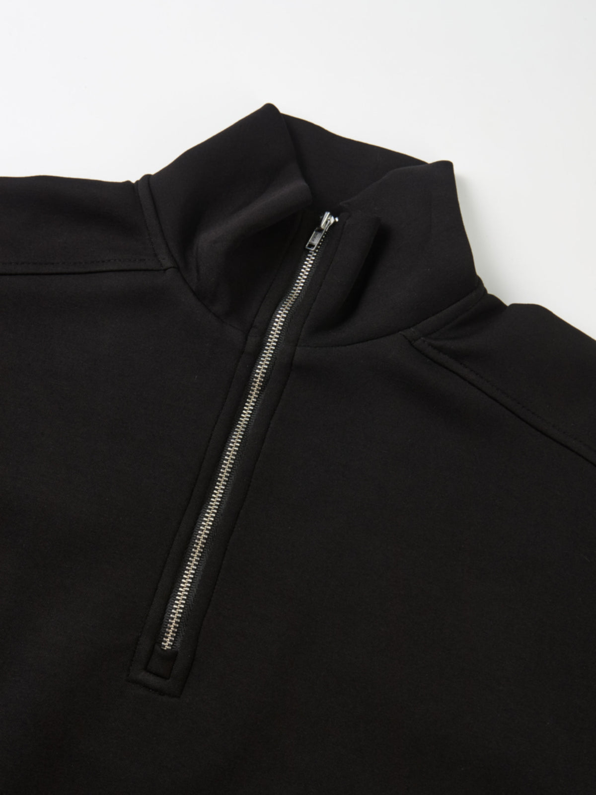 Scuba Half Zip Sweatshirt - Black
