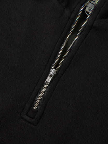 Scuba Half Zip Sweatshirt - Black