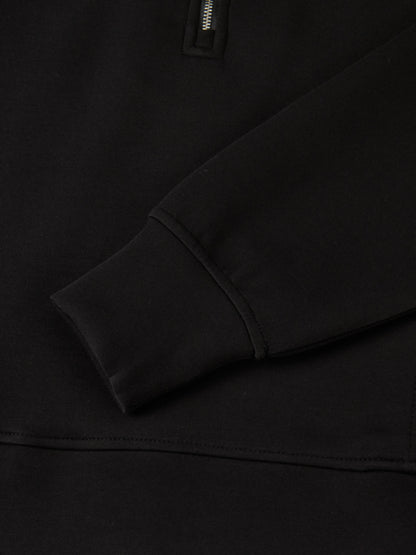 Scuba Half Zip Sweatshirt - Black