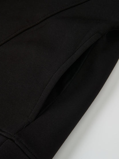 Scuba Half Zip Sweatshirt - Black
