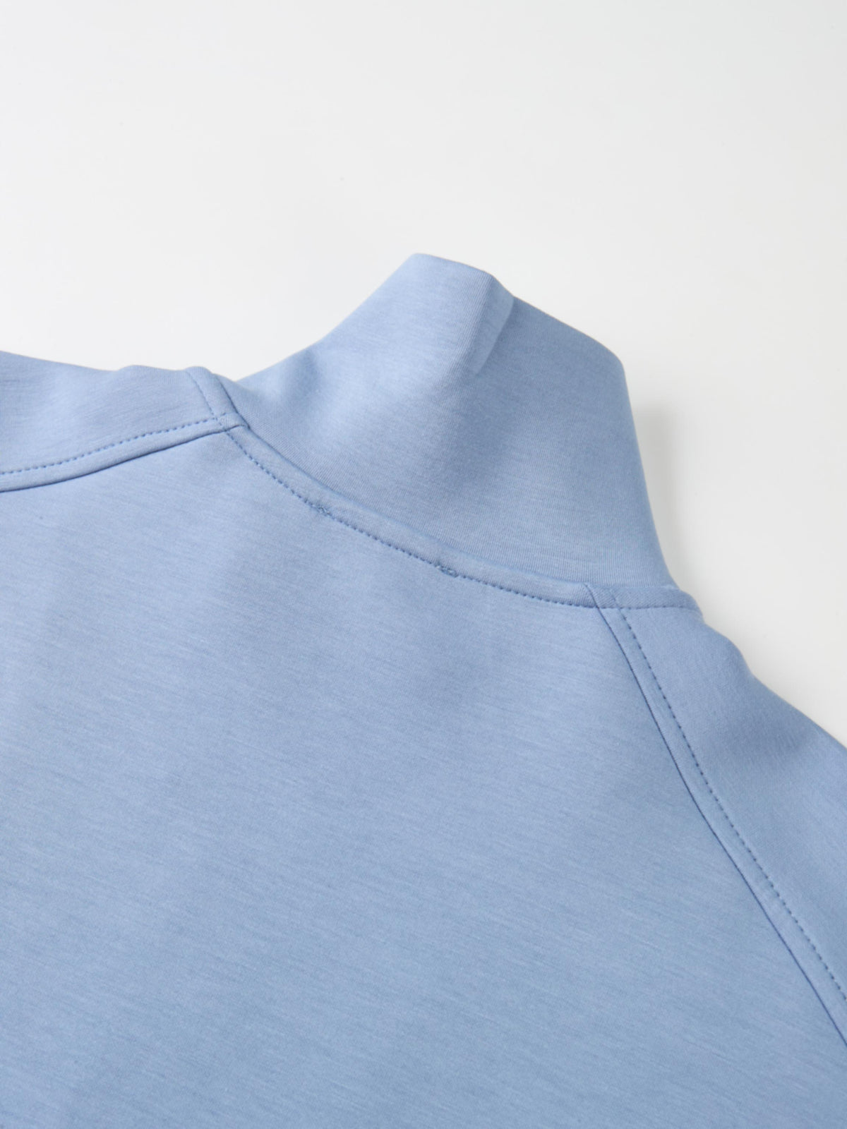 Scuba Half Zip Sweatshirt - Ocean Blue