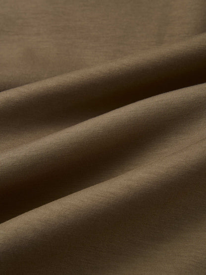 Scuba Half Zip Sweatshirt - Warm Taupe