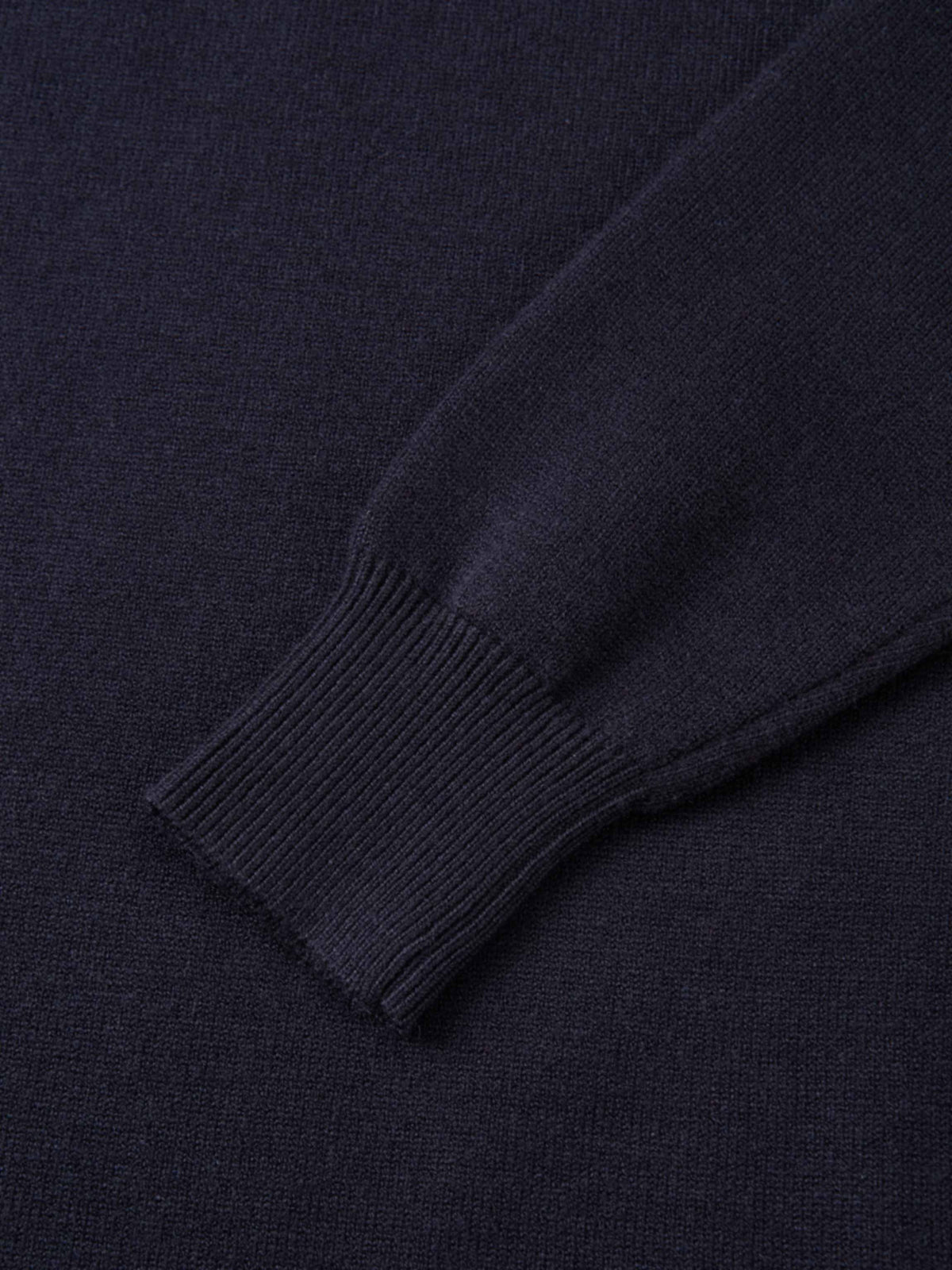 Knit Polo Top - Navy