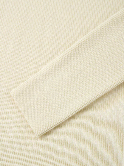 Waffle Knit Top - Cream