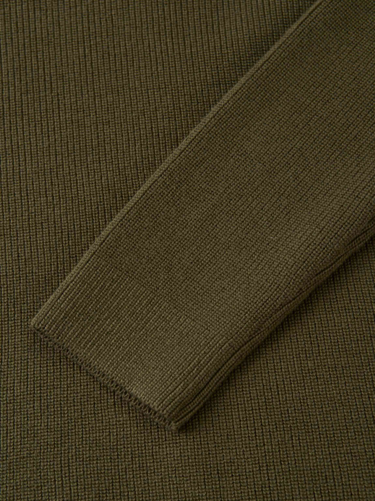 Waffle Knit Top - Olive