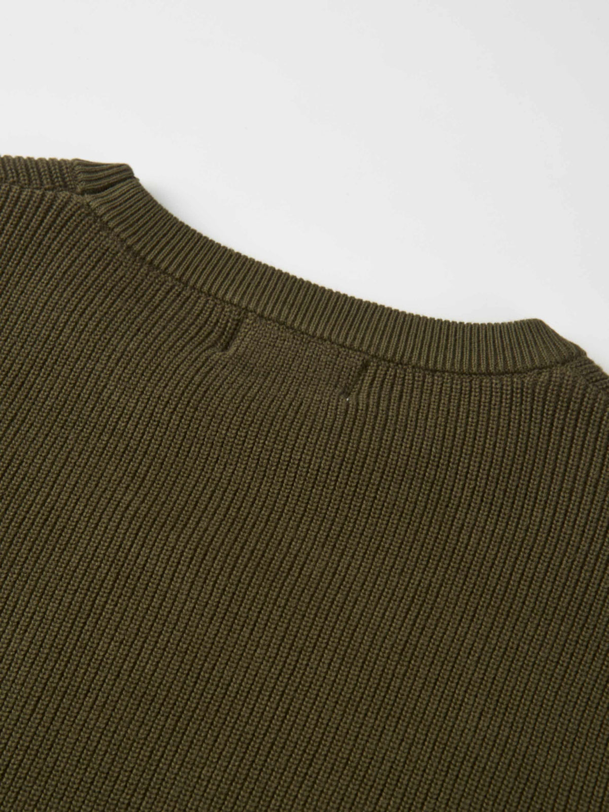 Waffle Knit Top - Olive