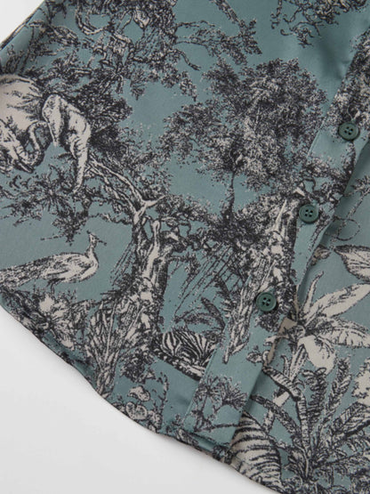 Printed Blouse - Toille