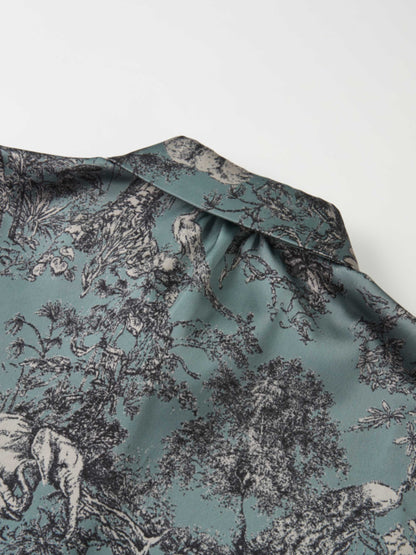 Printed Blouse - Toille