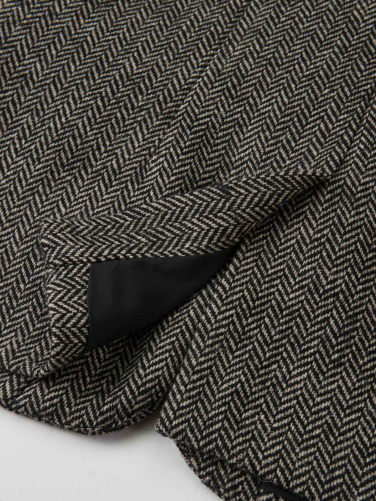 Herringbone Blazer - Black/White