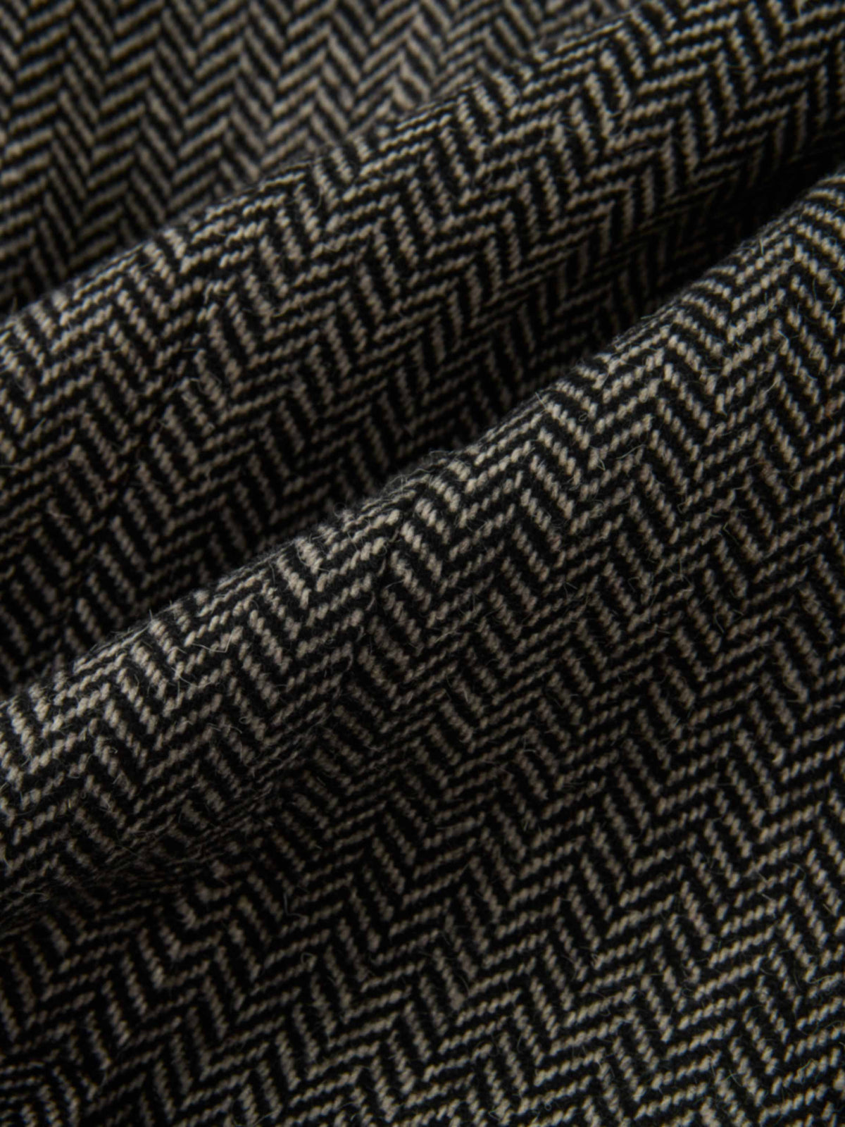 Herringbone Blazer - Black/White