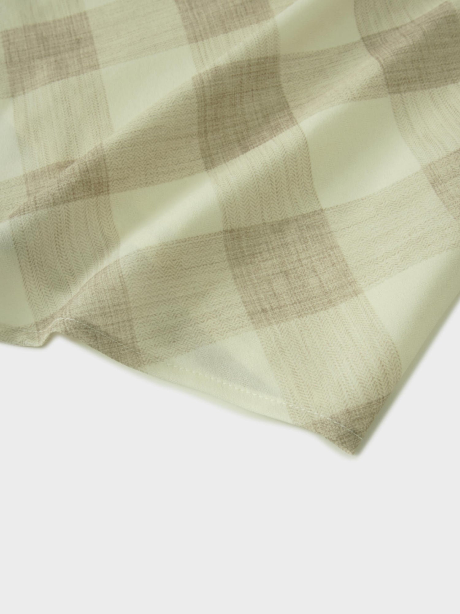 Flutter Sleeve Wrap Dress-Tan Gingham