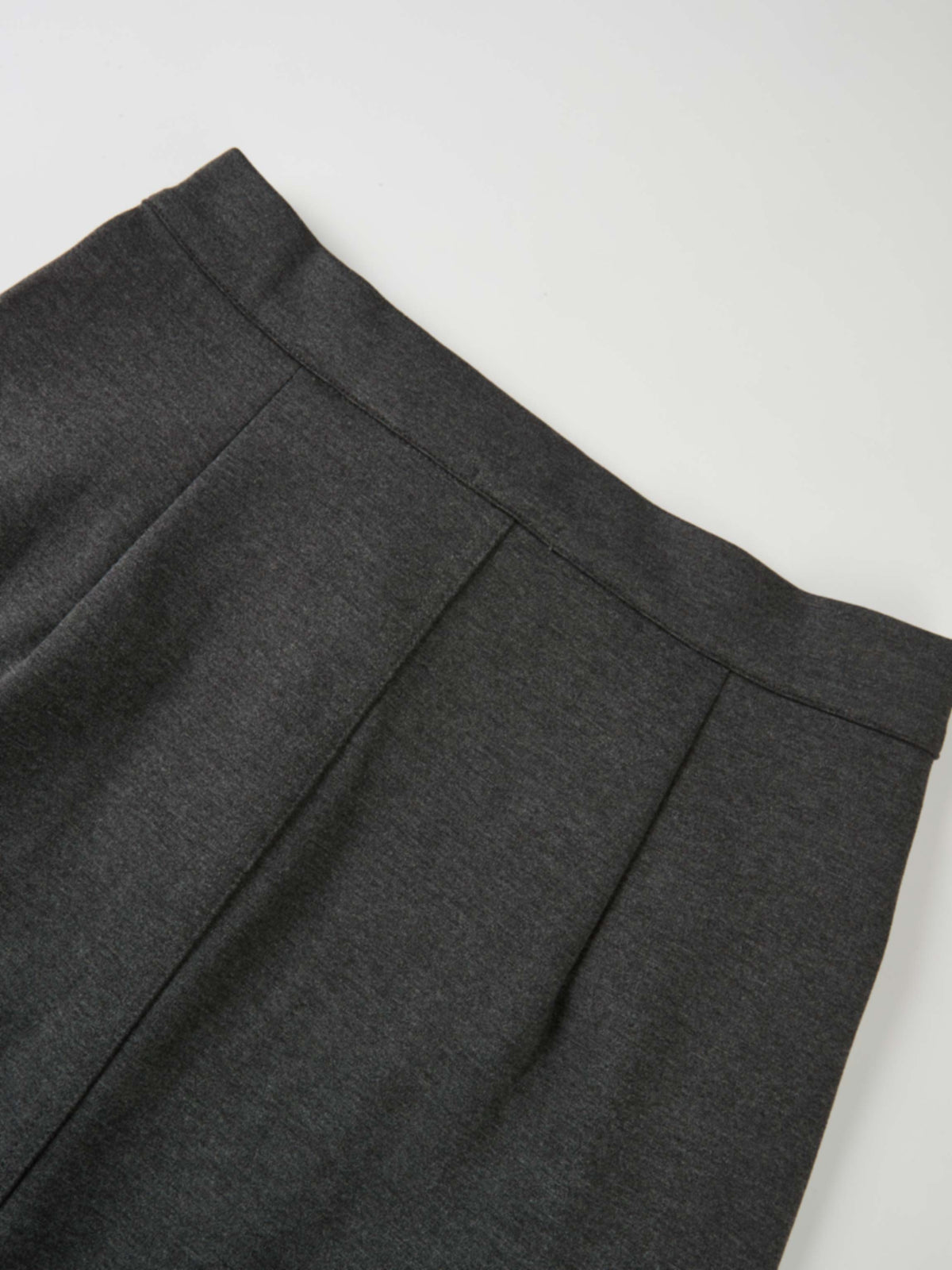 Straight Ponte Maxi Skirt - Grey