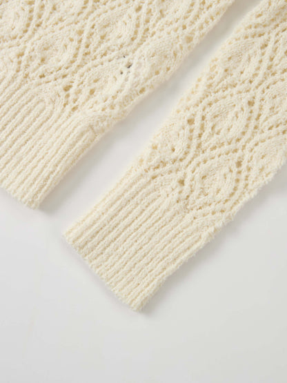 Crochet Cardigan - Cream