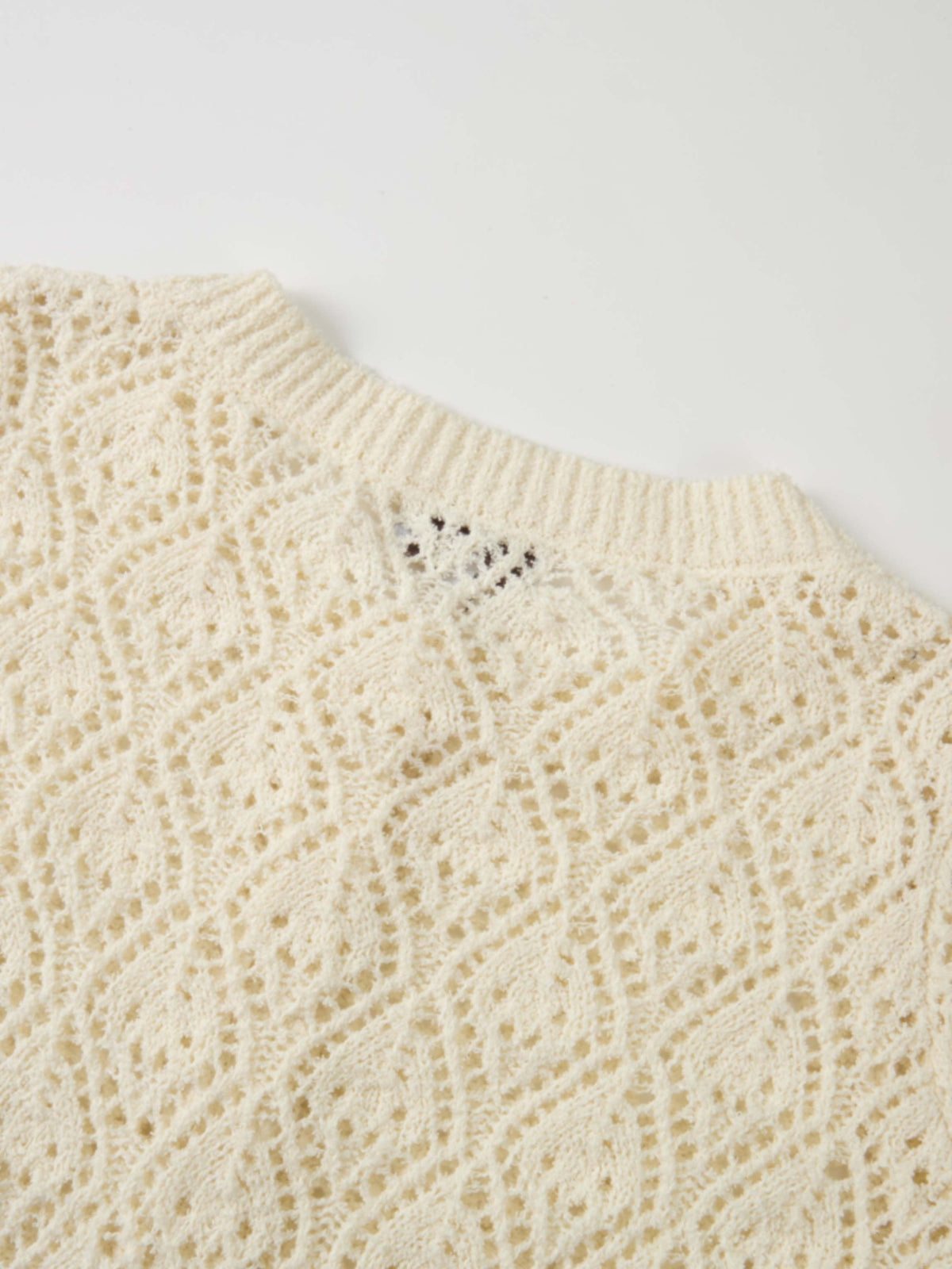 Crochet Cardigan - Cream