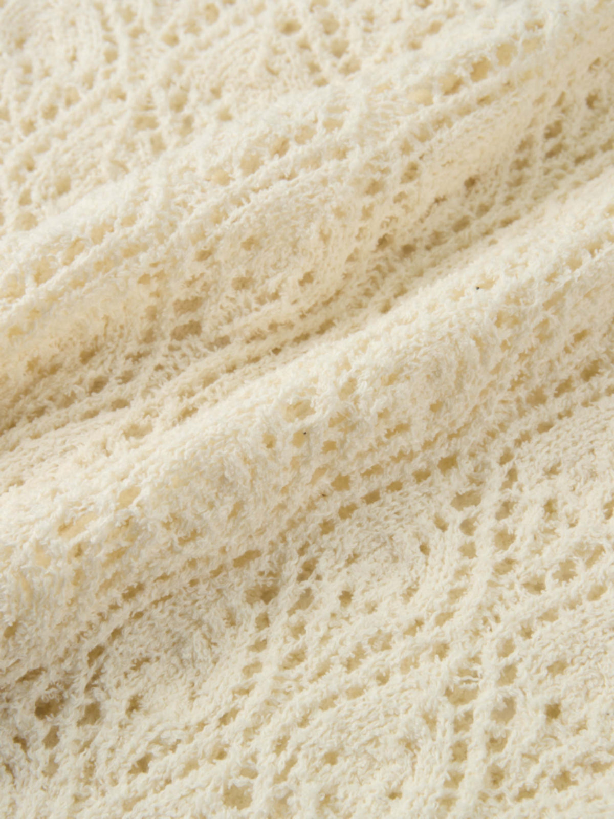 Crochet Cardigan - Cream