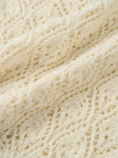 Crochet Cardigan - Cream
