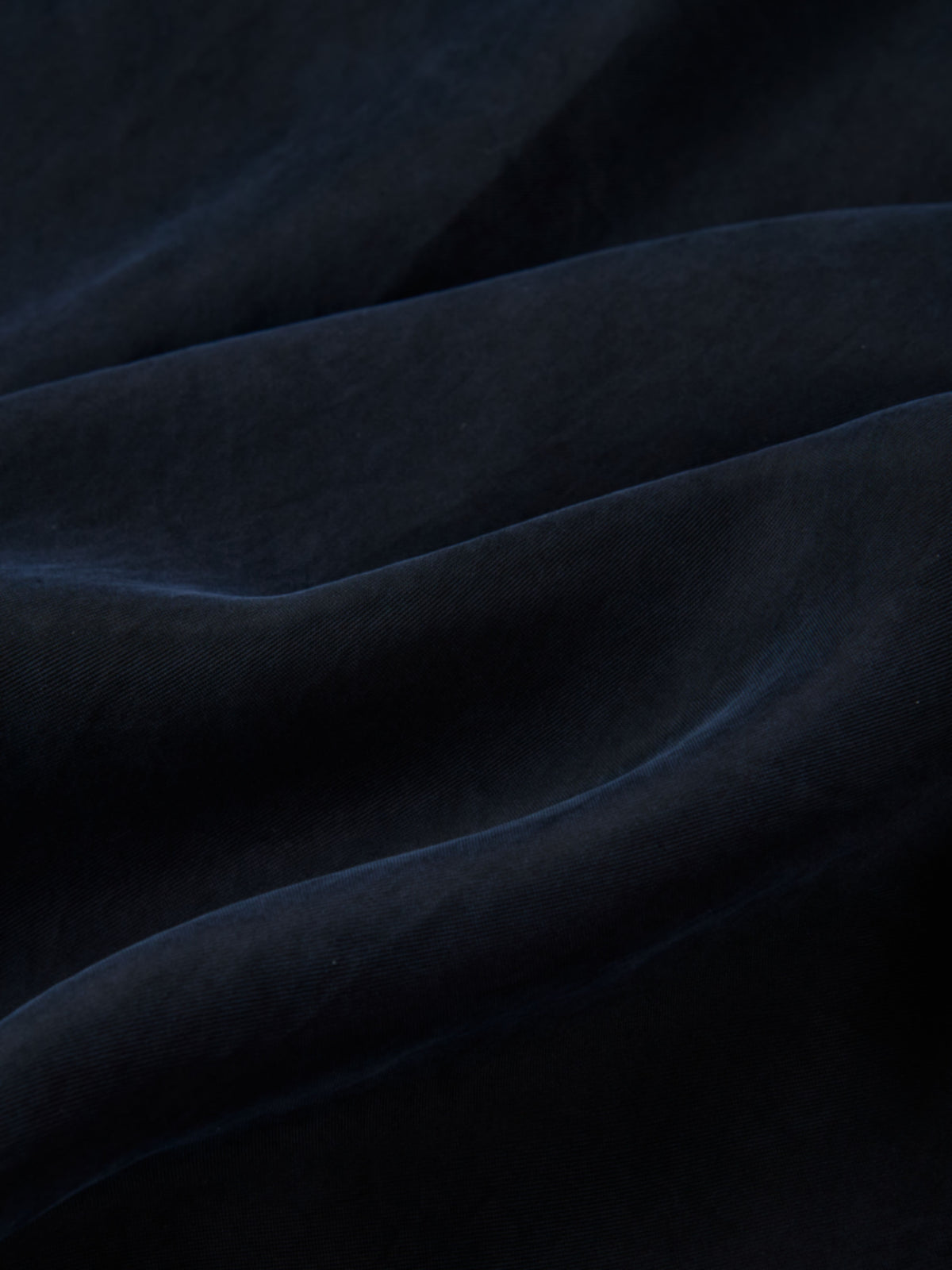 Cupro Slip Skirt - Navy 26"