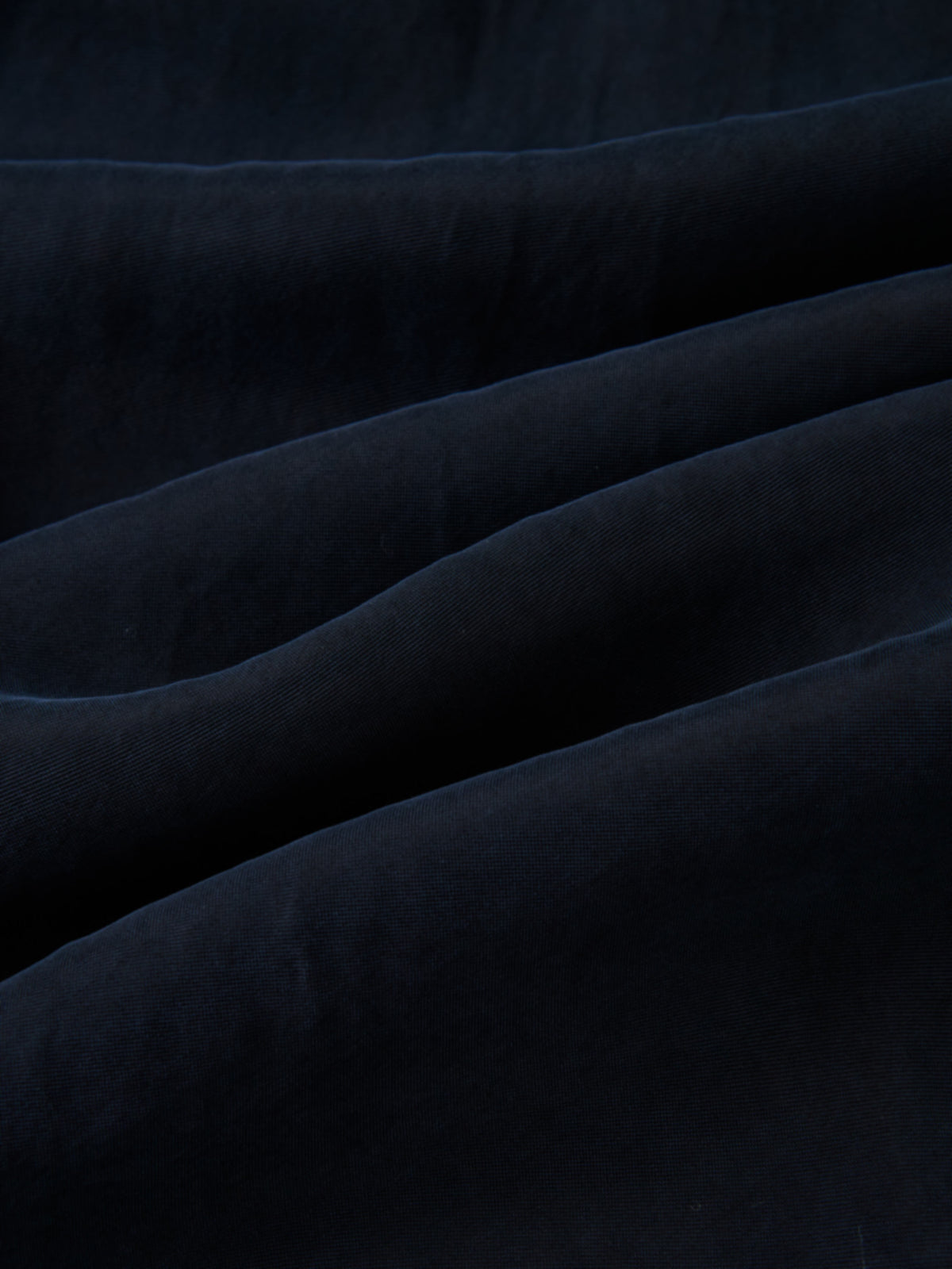 Cupro Slip Skirt - Navy 37"